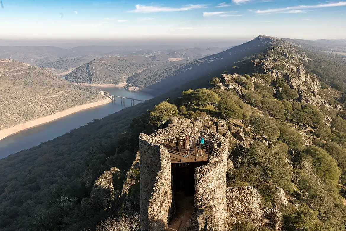 Centro de visitantes del parque nacional de Monfragüe