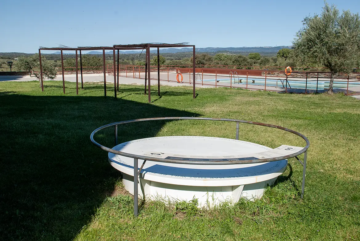 Mirador celeste de la hospedería de Monfragüe