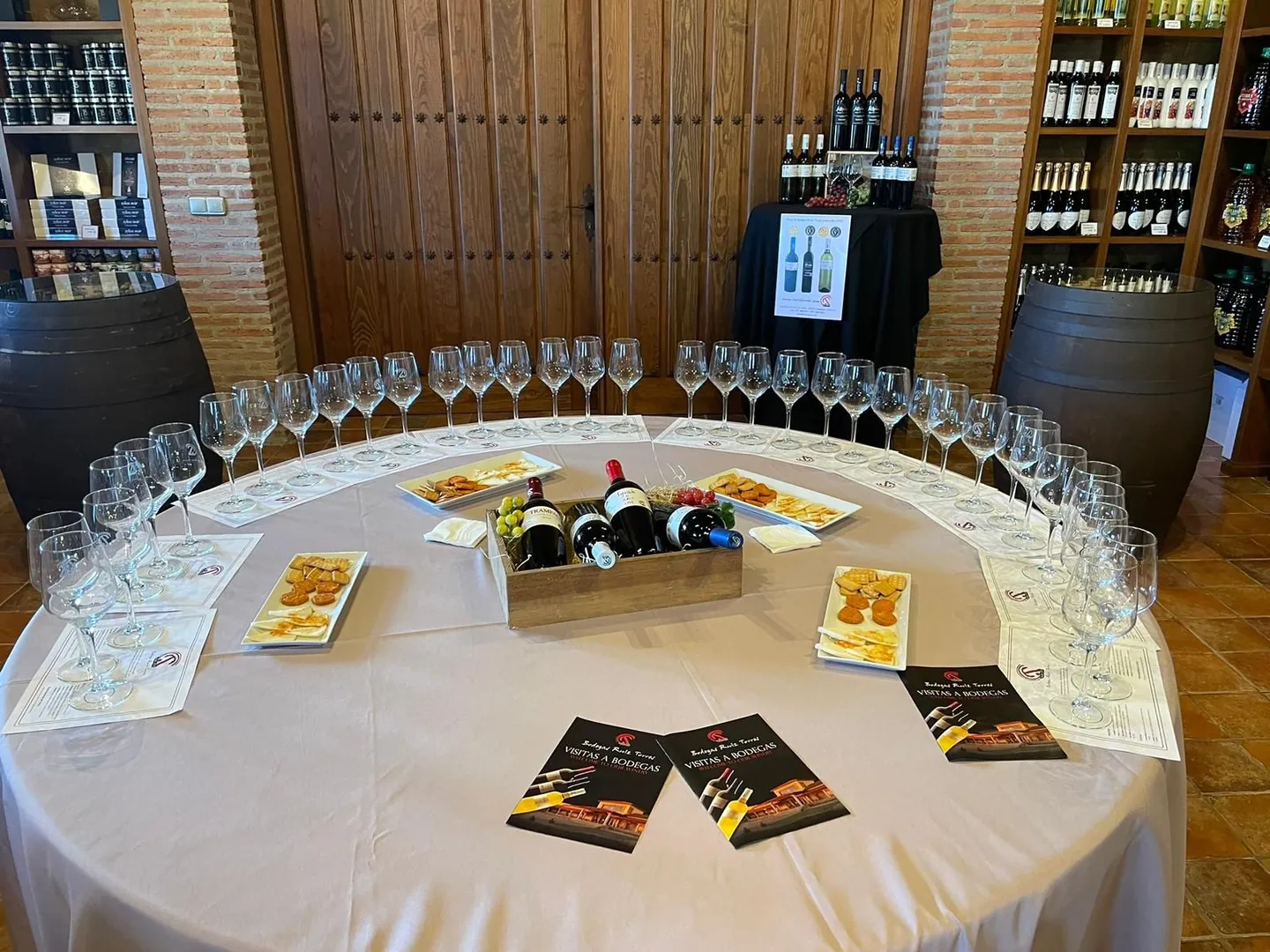 Experiencia de vinos del geoparque
