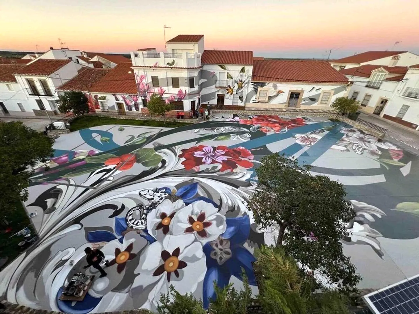 Murales de la Reserva Tajo Internacional