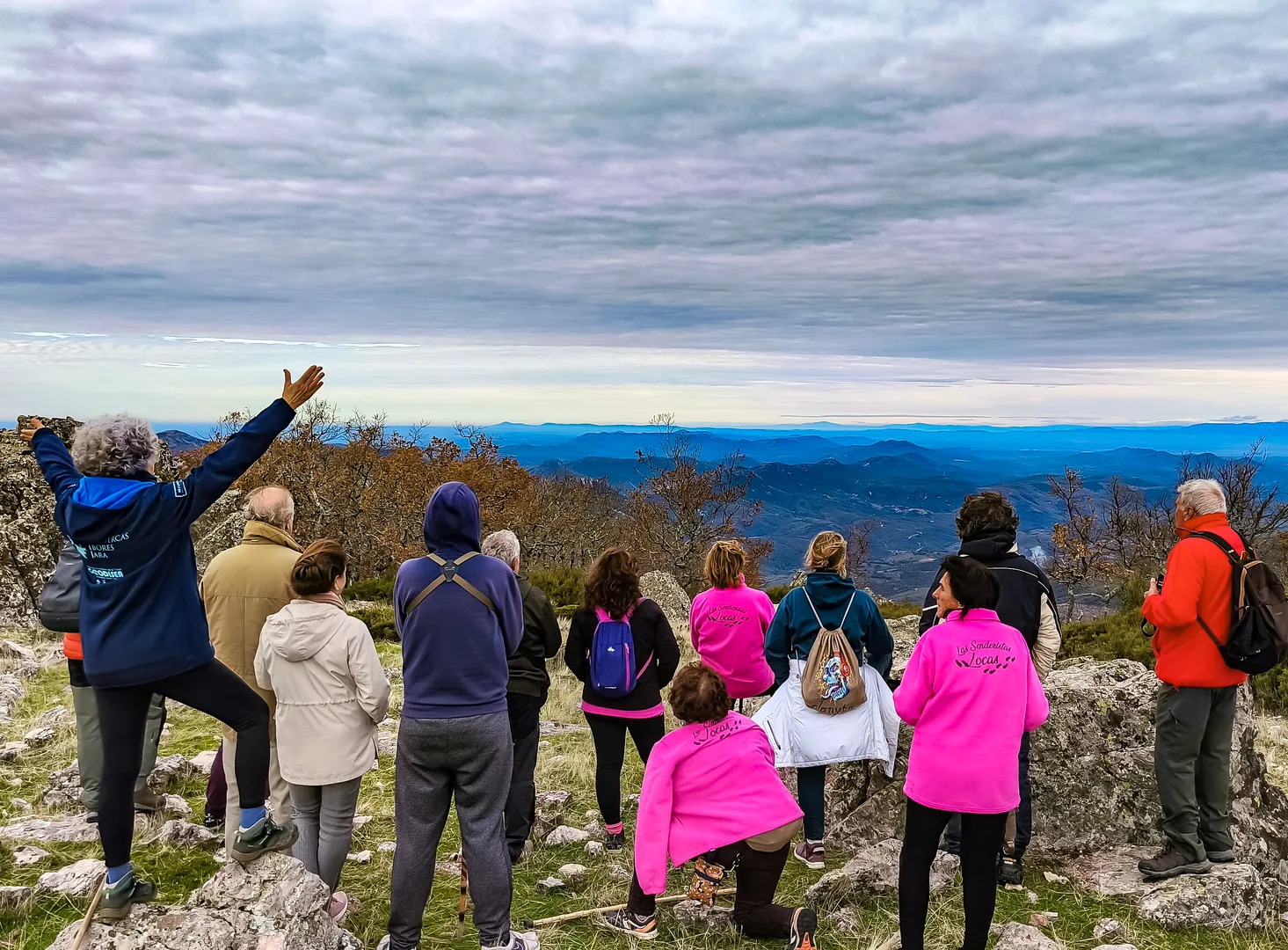 El geoparque a vista de pájaro