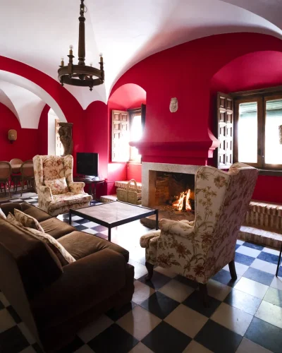 salon comedor cortijo negreti - herrera de alcántara